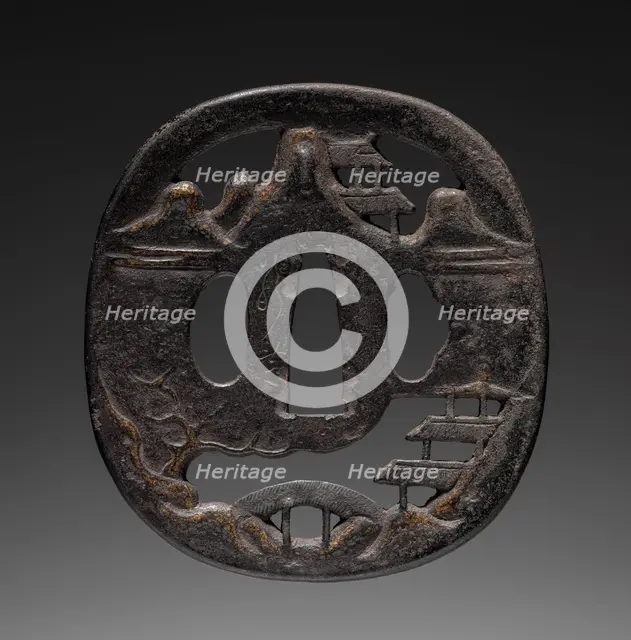 Sword Guard, late 17th century. Creator: Unknown.