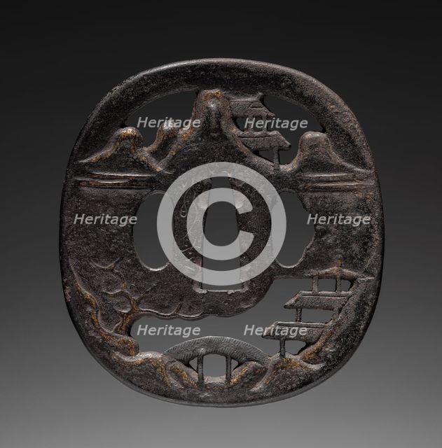 Sword Guard, late 17th century. Creator: Unknown.