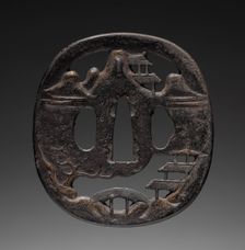 Sword Guard, late 17th century. Creator: Unknown
