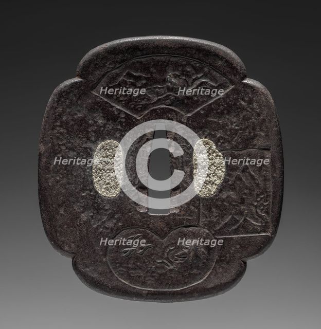 Sword Guard, late 17th century. Creator: Unknown.