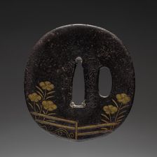 Sword Guard, late 18th century. Creator: Unknown