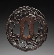 Sword Guard, late 18th century. Creator: Masashige (Japanese)
