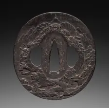 Sword Guard, mid 18th century. Creator: Unknown