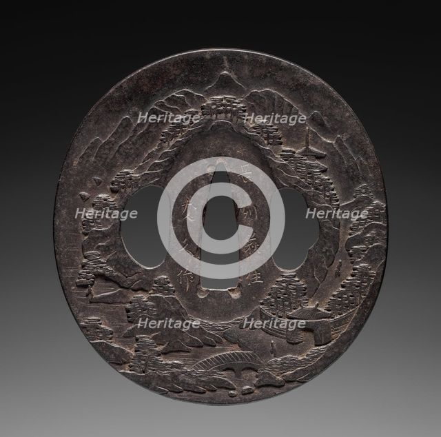 Sword Guard, mid 18th century. Creator: Unknown.