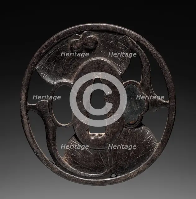 Sword Guard, mid 18th century. Creator: Unknown.