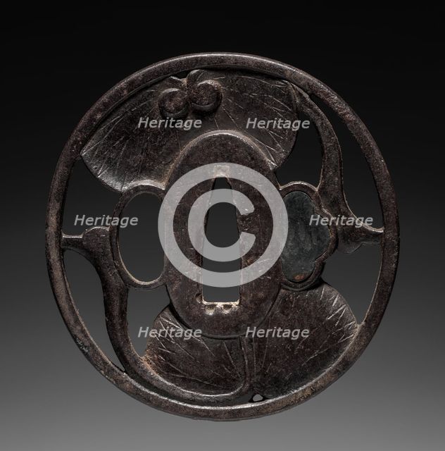 Sword Guard, mid 18th century. Creator: Unknown.
