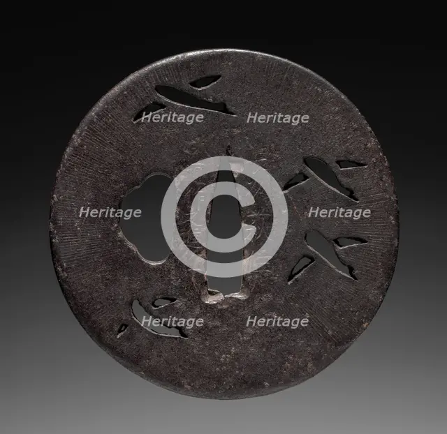 Sword Guard, mid 18th century. Creator: Unknown.