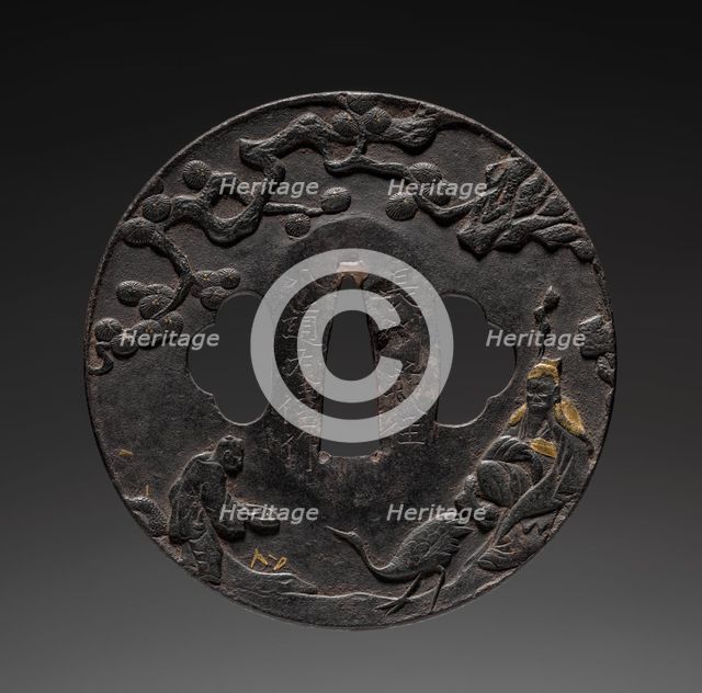 Sword Guard, mid 18th century. Creator: Unknown.
