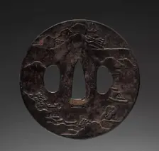 Sword Guard, mid 18th century. Creator: Unknown