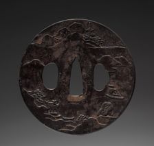 Sword Guard, mid 18th century. Creator: Unknown