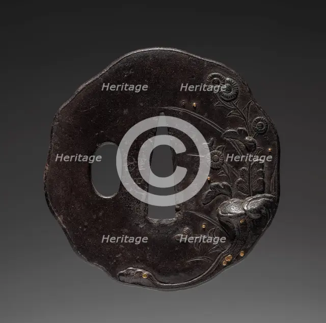 Sword Guard, mid 18th century. Creator: Unknown.