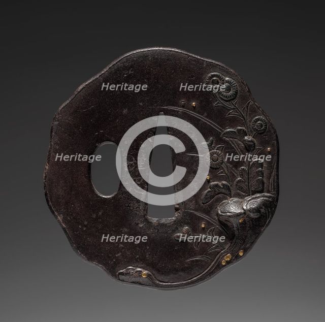 Sword Guard, mid 18th century. Creator: Unknown.