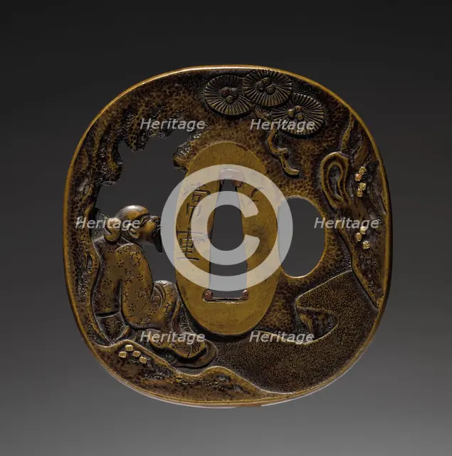 Sword Guard, mid 18th century. Creator: Unknown.