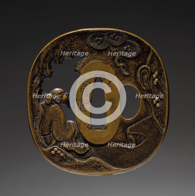 Sword Guard, mid 18th century. Creator: Unknown.