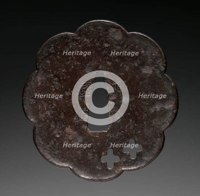 Sword Guard, mid 18th century. Creator: Unknown.