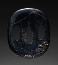 Sword Guard, mid 19th century. Creator: Unknown