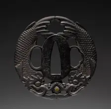 Sword Guard, mid 19th century. Creator: Unknown