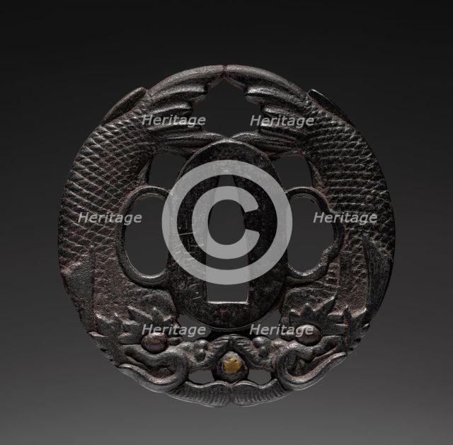 Sword Guard, mid 19th century. Creator: Unknown.