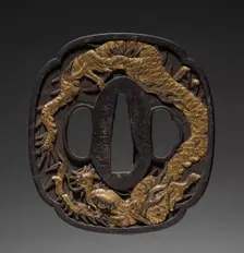 Sword Guard, mid 19th century. Creator: Unknown