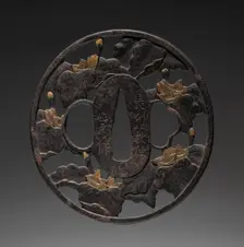 Sword Guard, mid 19th century. Creator: Unknown