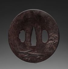 Sword Guard, mid 19th century. Creator: Unknown