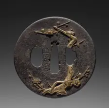Sword Guard, mid 19th century. Creator: Unknown