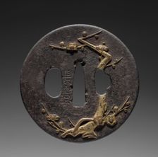 Sword Guard, mid 19th century. Creator: Unknown