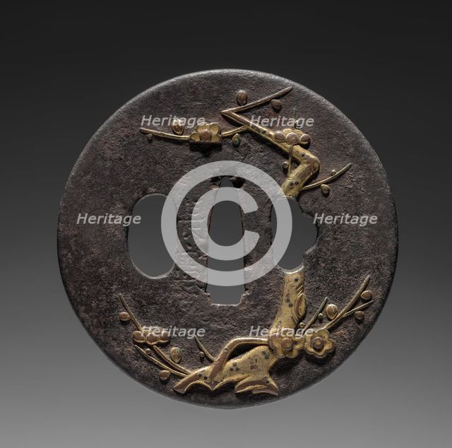 Sword Guard, mid 19th century. Creator: Unknown.