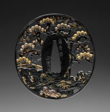 Sword Guard, mid 19th century. Creator: Unknown
