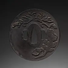 Sword Guard, mid 19th century. Creator: Unknown