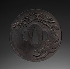 Sword Guard, mid 19th century. Creator: Unknown