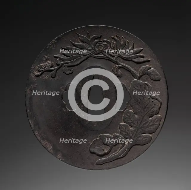 Sword Guard, mid 19th century. Creator: Unknown.