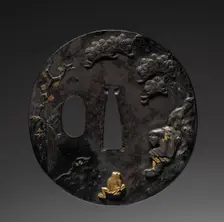 Sword Guard, mid 19th century. Creator: Yoshimitsu (Japanese)