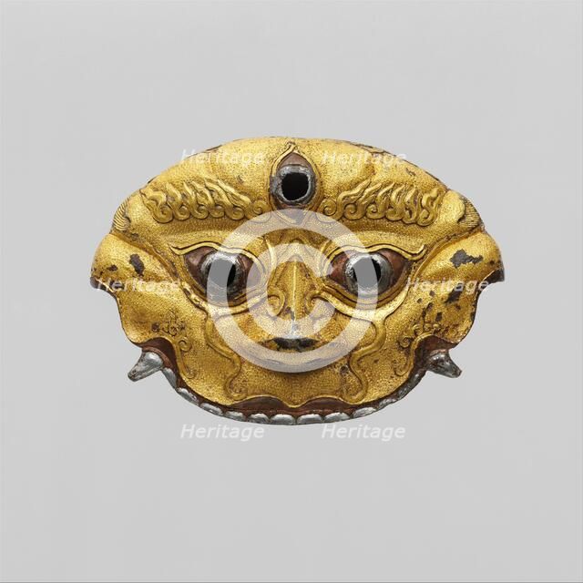 Sword Guard, Tibetan or Chinese, 14th-15th century. Creator: Unknown.