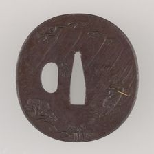 Sword Guard (Tsuba), Japanese, 19th century. Creator: Honjo Yoshitane