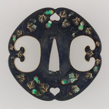 Sword Guard (Tsuba), Japanese, ca. 1615-1868. Creator: Hirata School