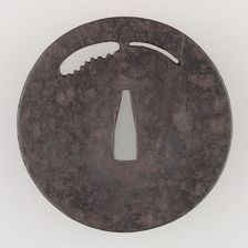 Sword Guard (Tsuba), Japanese, late 14th century. Creator: Unknown