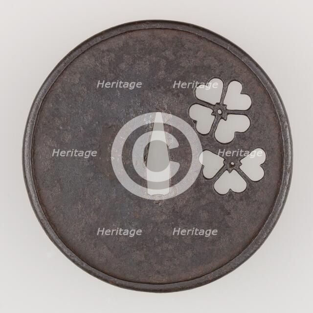 Sword Guard (Tsuba), Japanese, late 14th-early 15th century. Creator: Unknown.