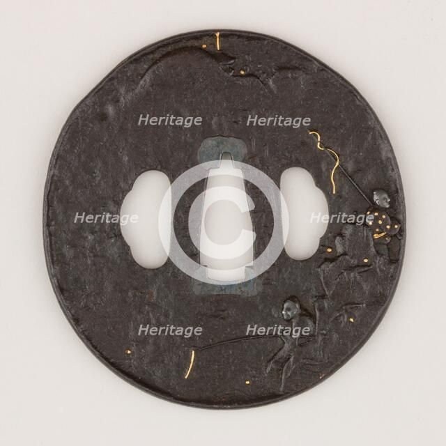 Sword Guard (Tsuba), Japanese, late 16th-early 17th century. Creator: Unknown.