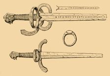 Sword, Dagger and Ring of King James IV, of Scotland 1897. Creator: Unknown