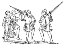 Sword dance, (1833)