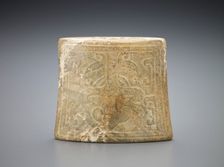 Sword fitting: scabbard ornament, Western Han dynasty, 206 BCE-9 CE. Creator: Unknown