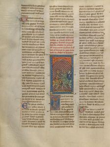 Sword Fight between Tristan and Brunor, about 1320-1340. Creator: Unknown