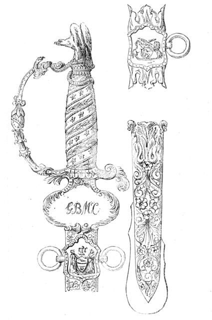 Sword of Honour presented to General M'Clellan by the City of Philadelphia, 1861. Creator: Unknown.
