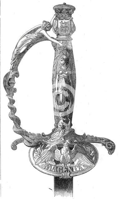 Sword of Honour, presented to Marshal M'Mahon, 1860. Creator: Unknown.