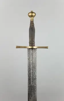 Sword of Justice, Solingen, late 17th century. Creator: Unknown
