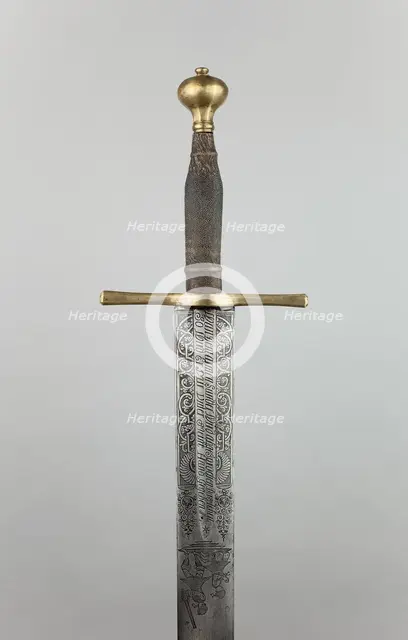 Sword of Justice, Solingen, late 17th century. Creator: Unknown.