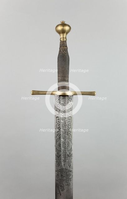 Sword of Justice, Solingen, late 17th century. Creator: Unknown.