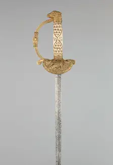 Sword of Winthrop Sargent (1753-1820), First Governor of Northwest Territories, England, c1800/10. Creator: Unknown