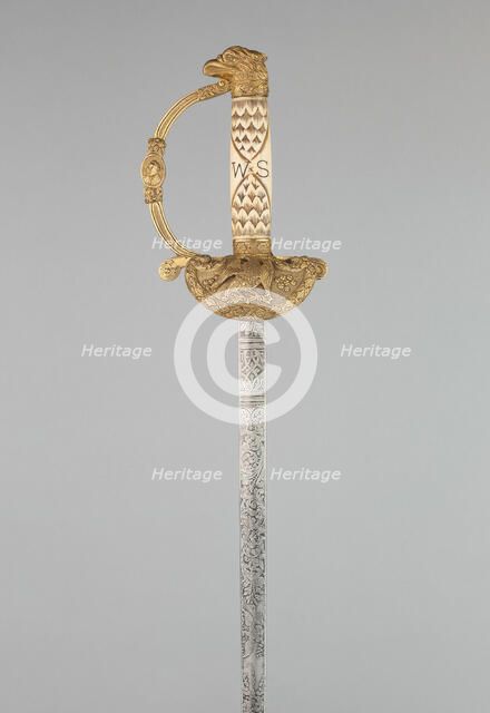Sword of Winthrop Sargent (1753-1820), First Governor of Northwest Territories, England, c1800/10. Creator: Unknown.